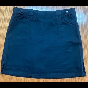 Bamboo Traders skort sz 8 Black